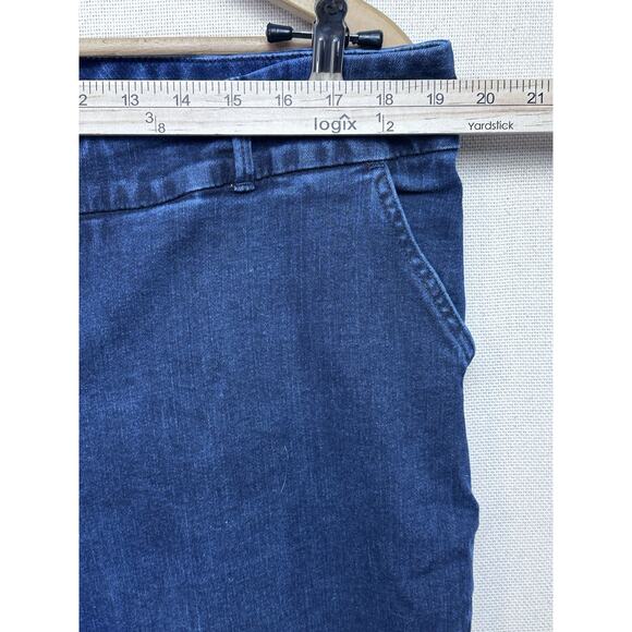 Torrid Premium Trouser Ankle Skinny Jeans Womens Size 20R Dark Wash - Picture 9 of 16